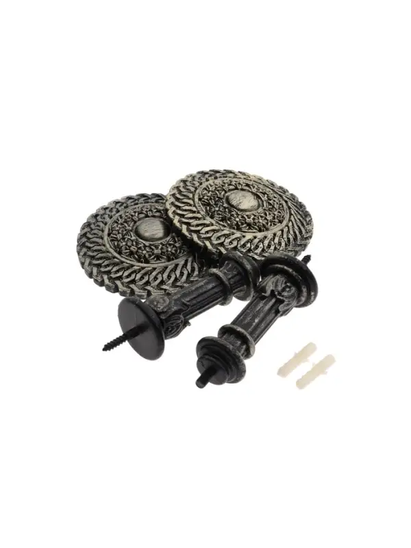 Держатель для штор CAPPIO KS030, d=95 мм, цвет черное золото, 2 шт.