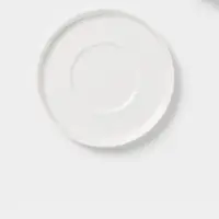 Кофейная пара Magistro White Snow, 120 мл, фарфор, белая