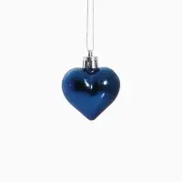 Ёлочные игрушки набор 23 шт. &laquo;Праздничный хоровод&raquo; 4 см, синий