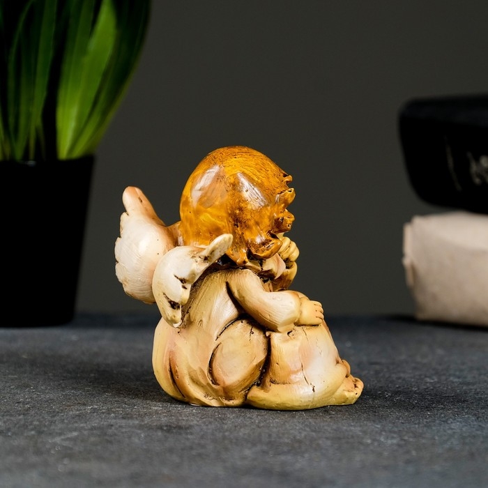 Фигура Фигура "Ангелочек" акрил, 7,5x8x8см