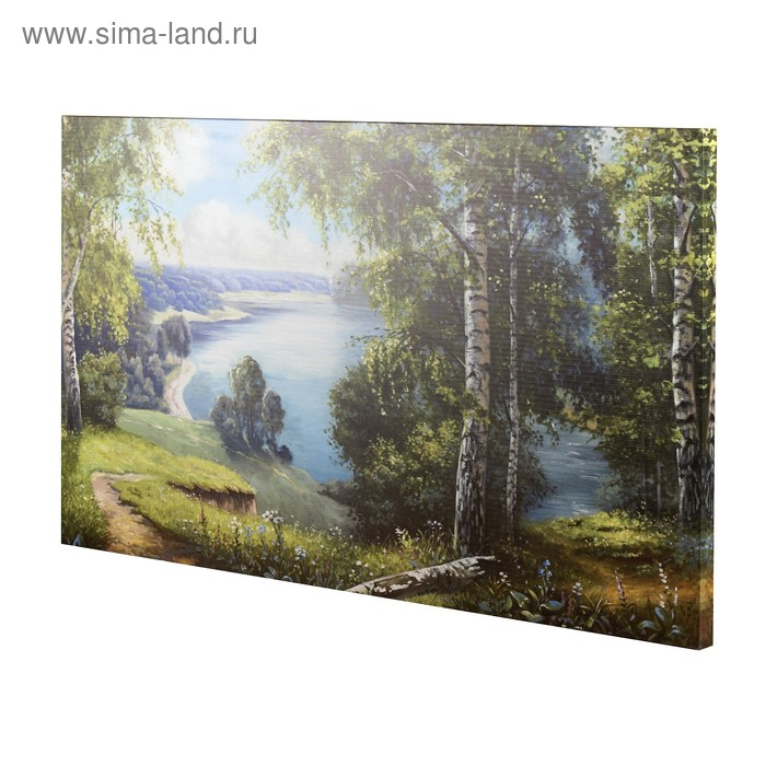 Картина на холсте Картина на холсте "Летняя тишина" 60*100 см