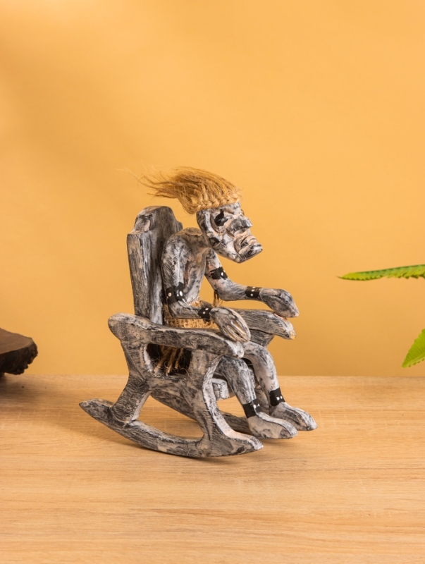 Сувенир «Аборигены старец», 7×14×16 см, дерево Сувенир «Аборигены старец», 7×14×16 см, дерево