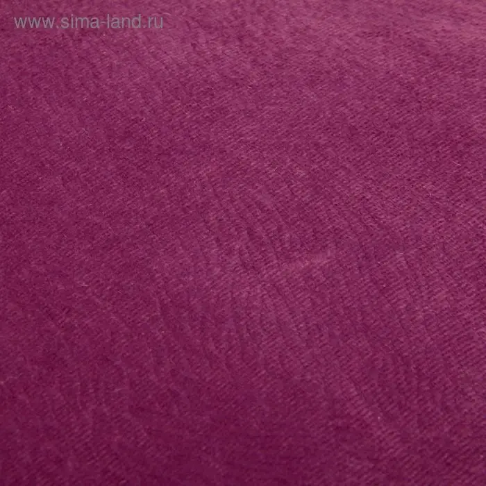 Лежанка, 54&times;42&times;11 см, с двусторонней подушкой, под замшу, мебельная ткань, цвет МИКС