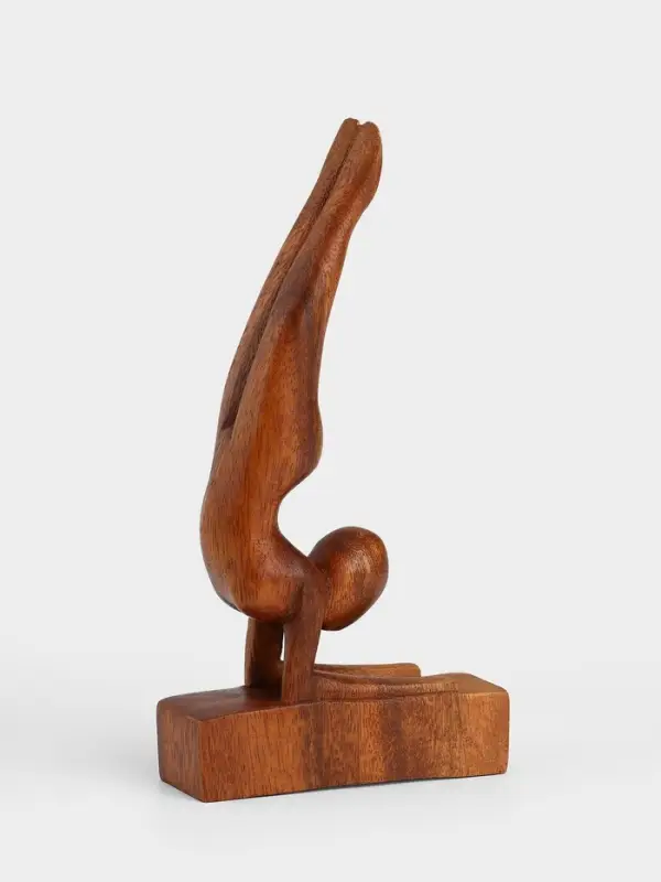 Абстракция &laquo;Гимнастика&raquo;, 11&times;4&times;20 см, дерево суар