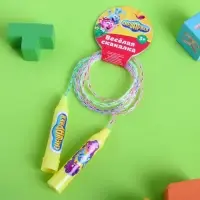 Скакалка «Нюша, Крош и Еж», Смешарики, 2 м