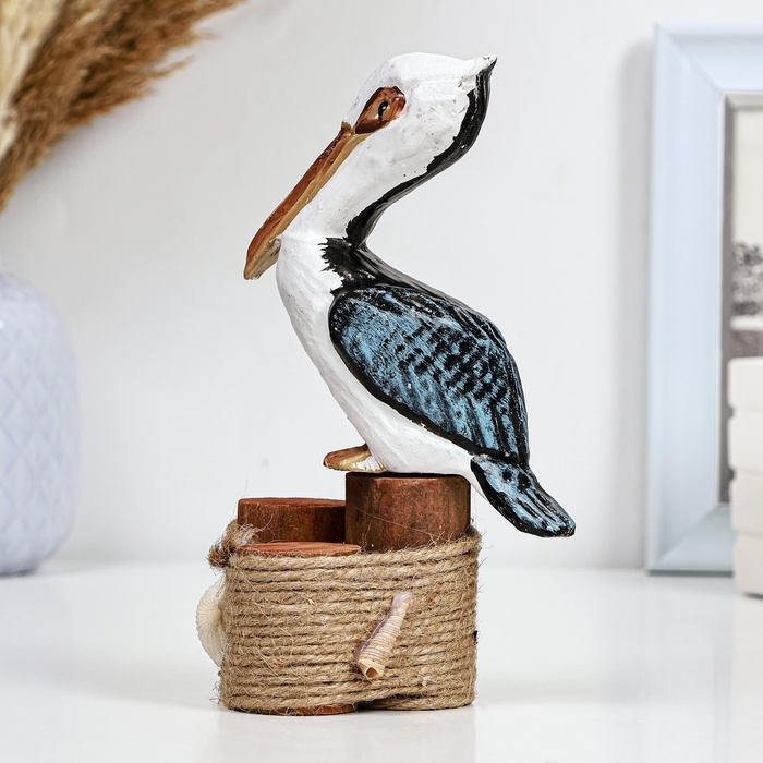 Фигура Фигура "Пеликан на буйках" 10,5х7х9см