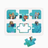 Большая книга с липучками &laquo;Мои первые липучки. Три кота&raquo;, А4, 100 липучек