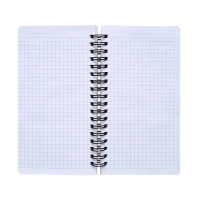 Бизнес-блокнот 94х174мм,100л,клетка,спираль,тв.обл,Be Smart,Sence,N3733