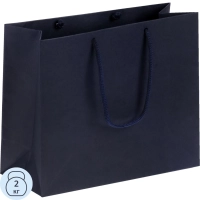 Пакет подарочный бумажный Porta, малый, синий, 20х25х10см,13224.40