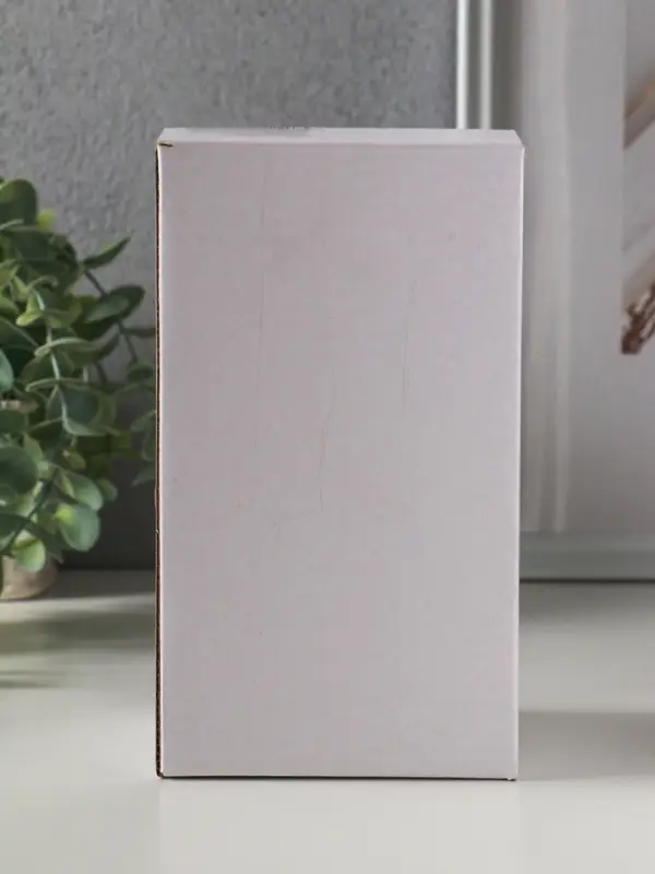 Сувенир полистоун свет "Белоснежная девушка-ангел с тортом" 7,6х8,5х16,3 см