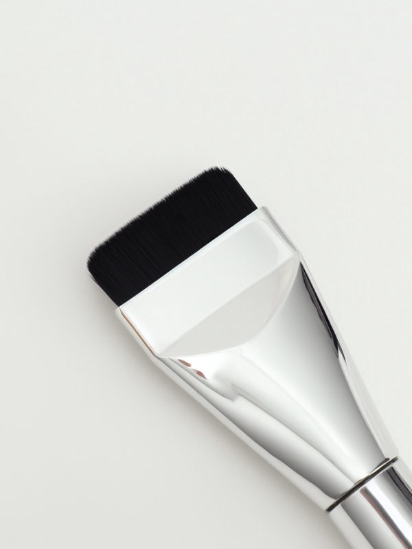 Кисть для масок, 14 см, цвет серебристый