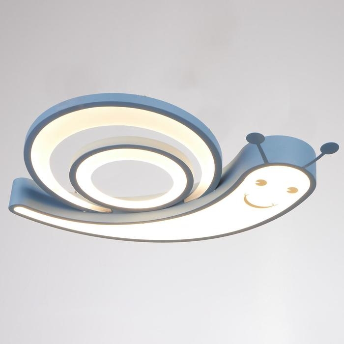 Светильник с ПДУ 1789/1 LED 42Вт диммер синий 50х50х6 см BayerLux