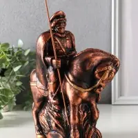 Фигура гипс &laquo;Казак на коне с пикой&raquo;, 25&times;19&times;11 см
