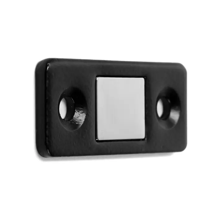 Магнитная защелка ТУНДРА, чёрная