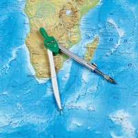 Циркуль Attache длина 125 мм, пластиковая&nbsp; туба