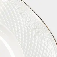 Тарелка WY Empire, d=23 см, фарфор, белая