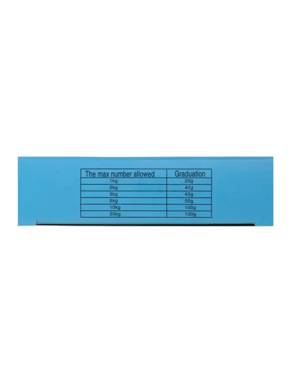 Безмен LVB-1001, механический, до 10 кг, цена деления 100 г синий