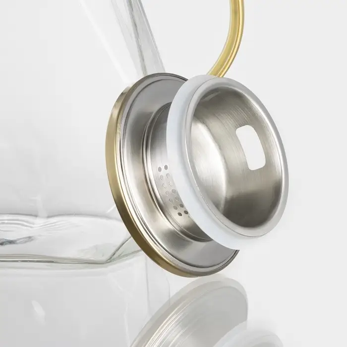 Набор для напитков Magistro &laquo;Льдинка&raquo;, 5 предметов: кувшин 1.6 л, 4 кружки 300 мл, стекло