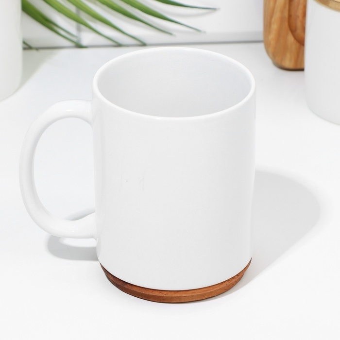 Подставка под горячее Подставка под горячее "Потому что чай не задает глупых вопросов", дерево