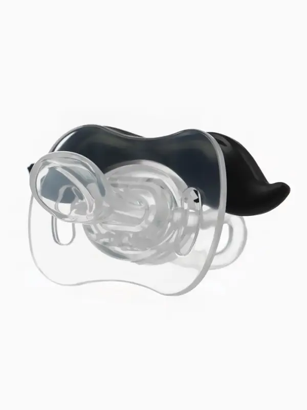 Соска-пустышка, силиконовая, ортодонтическая, с колпачком, +0 мес., &laquo;Усы&raquo;