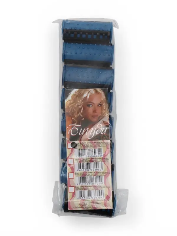 Термобигуди с фиксатором d3см (наб 8шт цена за наб) МИКС