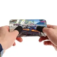 Напальчники для игр на смартфоне Hoco GM4, с защитой от пота, 10 шт., чёрные