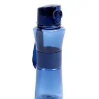 Бутылка для воды, 550 мл, 23.5&times;6.7 см, синяя