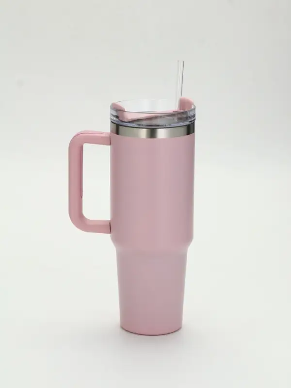 Термокружка 1200 мл, розовая