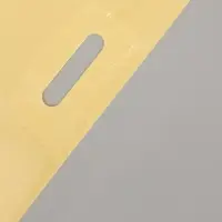 Пакет полиэтиленовый с вырубной ручкой, молочный 40&times;50 см, 60 мкм