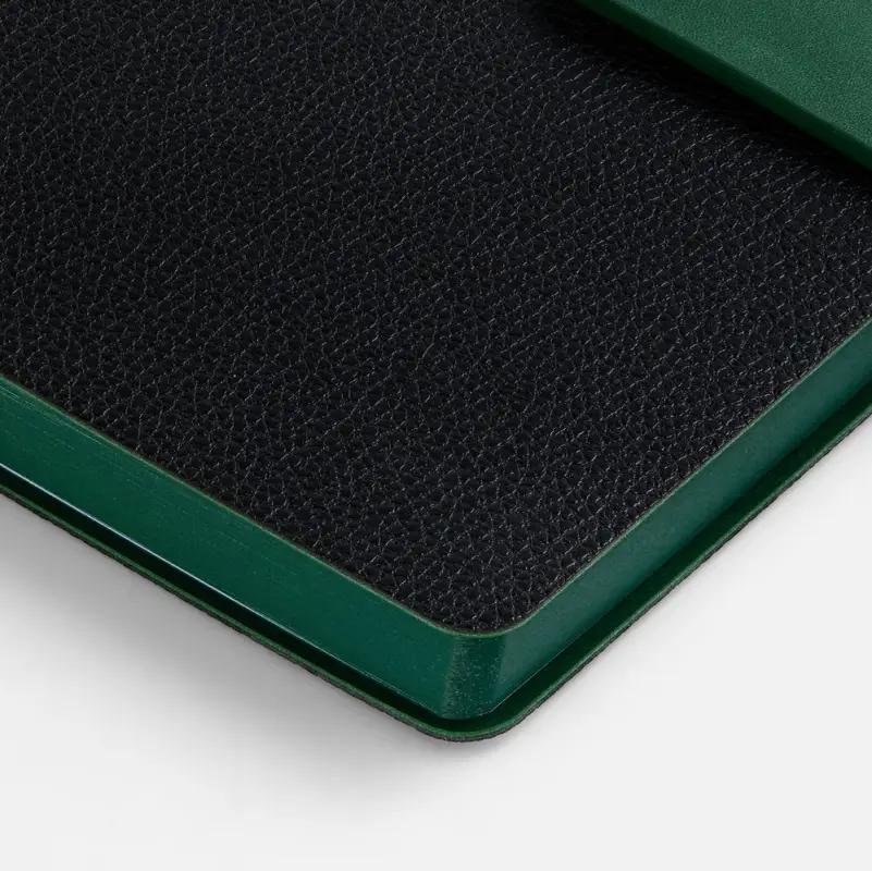 Ежедневник Boom, недатированный, черный с зеленым Ежедневник Boom, недатированный, черный с зеленым