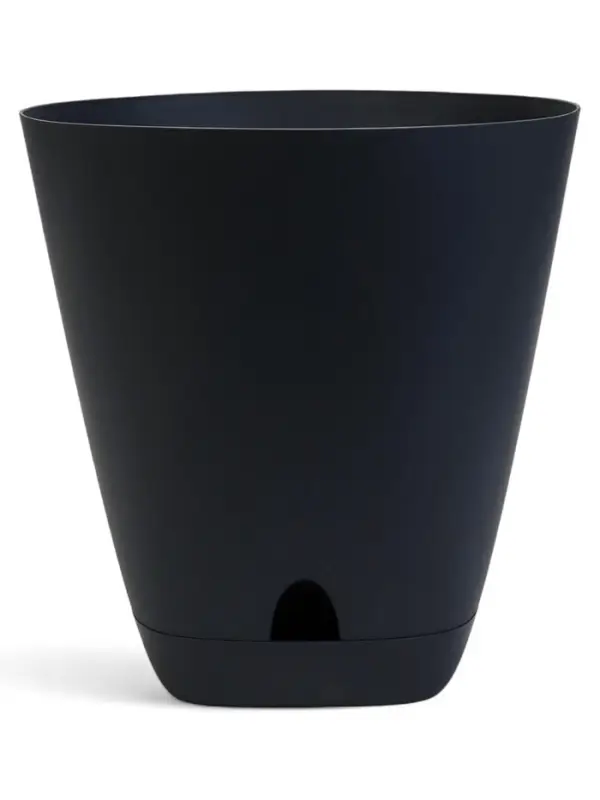Кашпо с прикорневым поливом 28 л D-37см, H-38см графит Кашпо с прикорневым поливом 28 л D-37см, H-38см графит "Гранд"