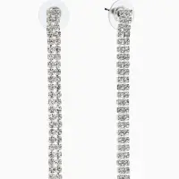 Гарнитур 2 предмета: кулон, серьги &laquo;Элегантность&raquo;, кисточки, белые в серебре, 50 см