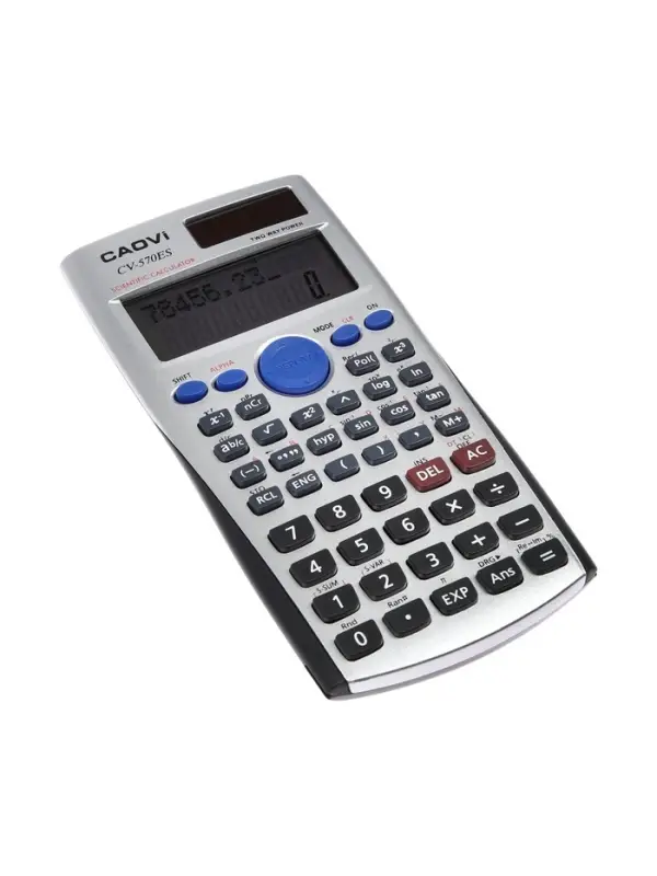 Калькулятор инженерный, 10-разрядный, fx-570ES, двойное питание, двухстрочный Калькулятор инженерный, 10-разрядный, fx-570ES, двойное питание, двухстрочный