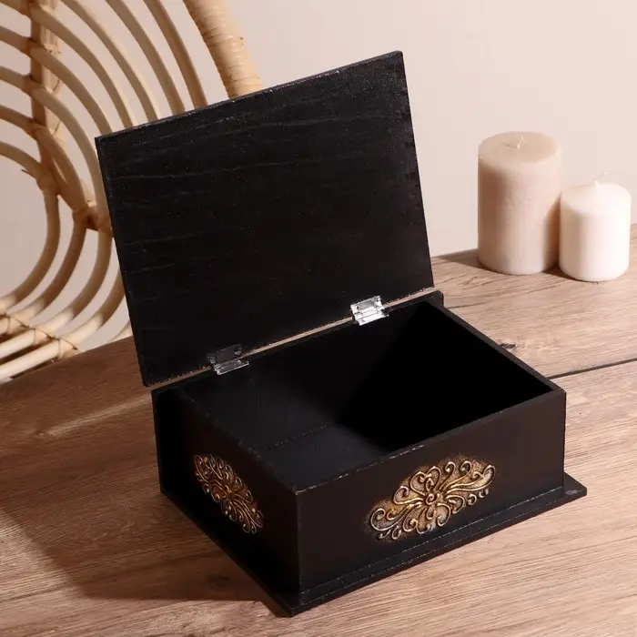 Шкатулка "Узор" 24х18х9 см, МДФ