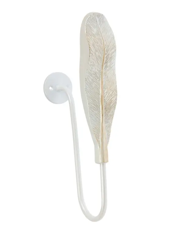 Крючок для штор CAPPIO KS040, цвет белый с золотом, набор 2 шт Крючок для штор CAPPIO KS040, цвет белый с золотом, набор 2 шт