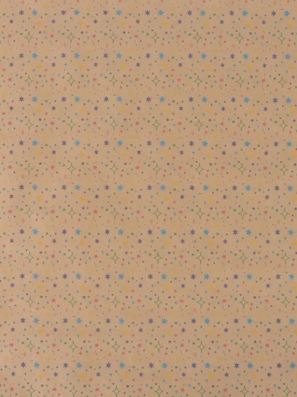 Бумага упаковочная крафт &laquo;Искры&raquo;, 70&times;100 см