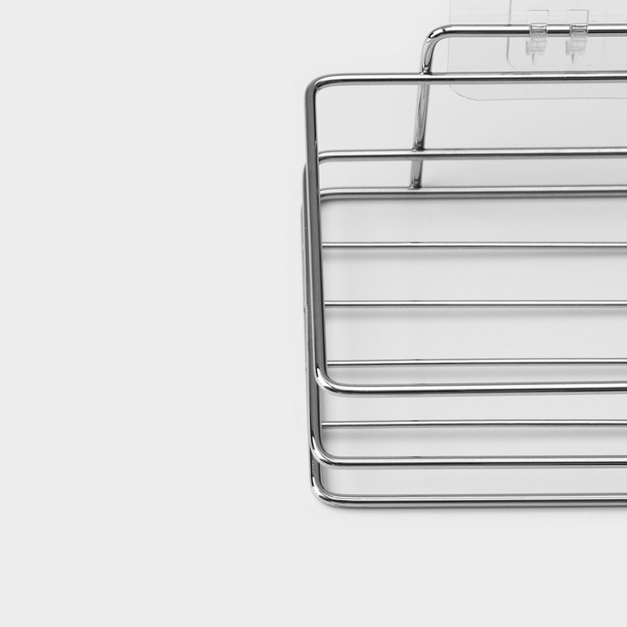 Полка на липучках Доляна, 25×11×6,5 см Полка на липучках Доляна, 25×11×6,5 см