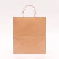 Пакет бумажный подарочный новогодний крафт, «Новогодний шар»,чёрный 22×12×25 см