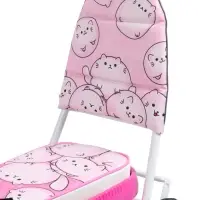 Снегокат «Котики», с родительской ручкой, со спинкой, розовый, ТС6-СЛ/К Snow Cat Снегокат «Котики», с родительской ручкой, со спинкой, розовый, ТС6-СЛ/К Snow Cat