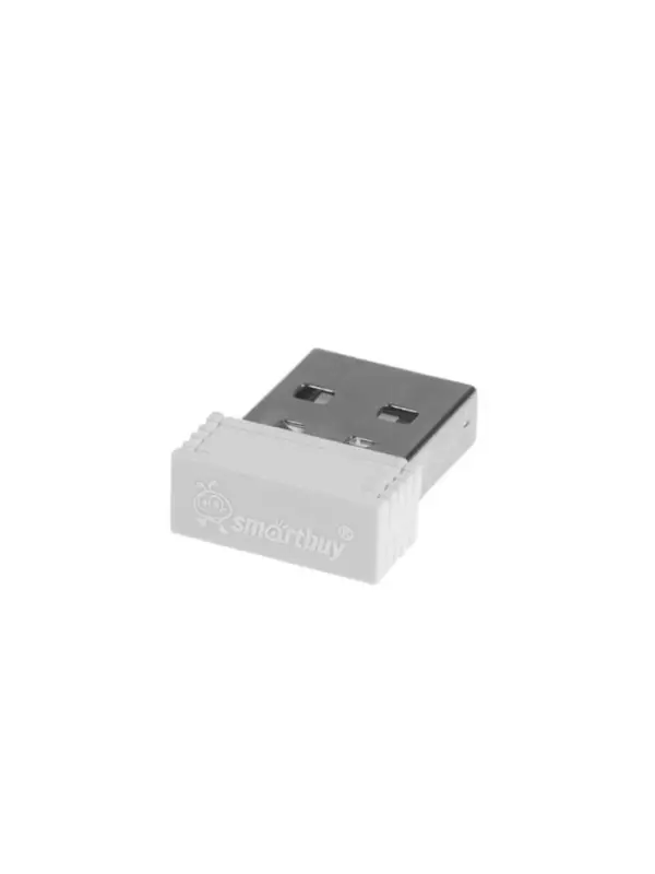 Комплект клавиатура и мышь Smartbuy 105AG, беспроводной, USB, от батареек AA/ААА, белый