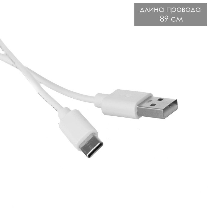 Настольная лампа  Настольная лампа "Эльмо" LED 2Вт USB АКБ 5,5х12,5х24 см RISALUX