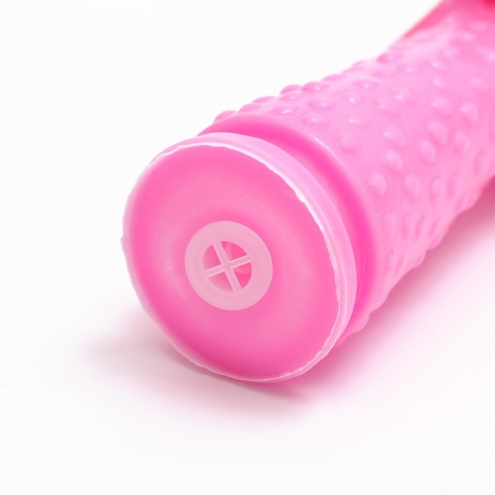 Игрушка пищащая Игрушка пищащая "Задумчивая курица" для собак, 28 см, розовая