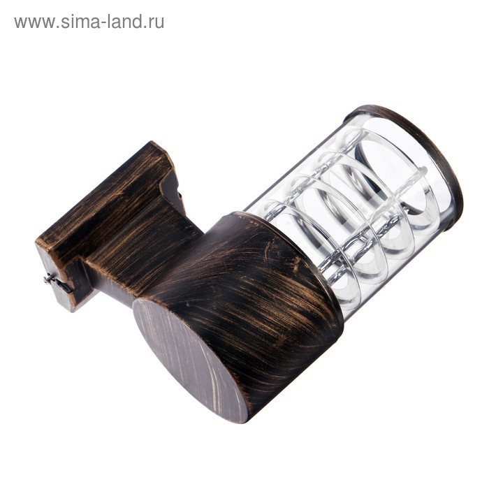 Светильник настенный Luazon Lighting 1хE27х60 Вт Светильник настенный Luazon Lighting 1хE27х60 Вт "Модерн", пластик, вверх, бронза