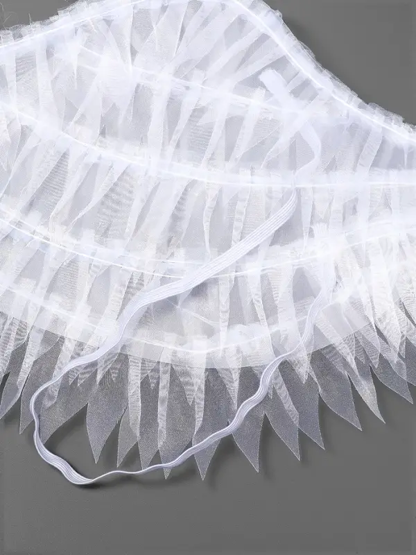 Крылья карнавальные «Ангел» двухсторонние, белый цвет 75 х 24 Крылья карнавальные «Ангел» двухсторонние, белый цвет 75 х 24