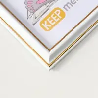 Фоторамка для фото 15&times;21 см &laquo;Офис&raquo;, пластик, белый, (пластиковый экран)