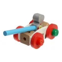 Набор инструментов детский "Собери животных", деревянный конструктор