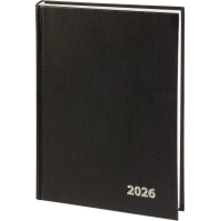 Ежедневник датированный 2026 Выбор есть, А5, 160л, бумвинил, черный