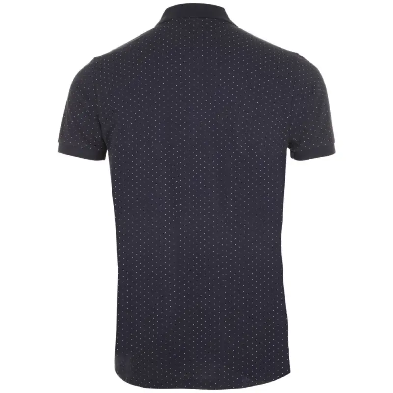 Рубашка поло мужская Brandy Men, темно-синяя с белым, размер XXL