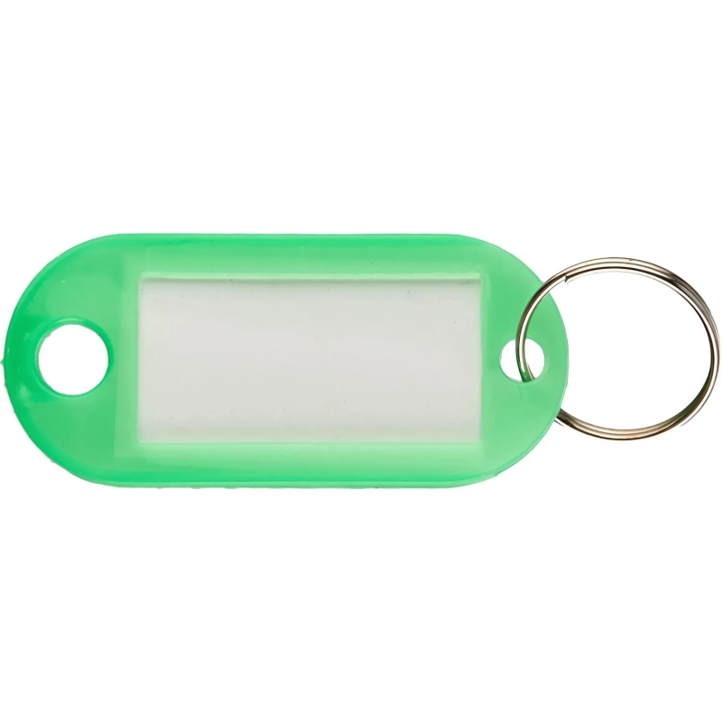 Бирки для ключей 10 шт/уп, зеленая