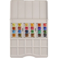 Краски акварельные Белые ночи 24цв кюветы 1942090/1941061